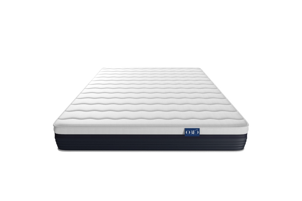 Matelas BEN en mousse à mémoire de forme MemoryTex + mousse Ergolattex - 25cm d'épaisseur - 160 x 200 cm
