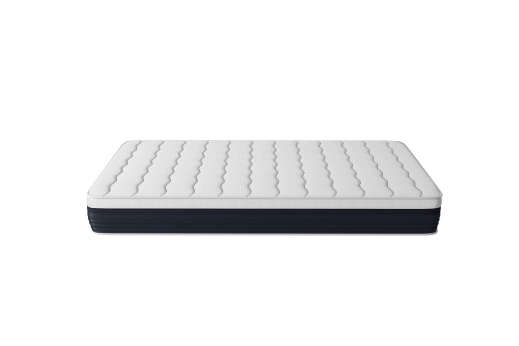 Matelas BEN en mousse à mémoire de forme MemoryTex + mousse Ergolattex - 25cm d'épaisseur - 90 x 190 cm