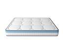 Matelas GEL en mousse à mémoire de forme MemoryTex + mousse frozen gel - 24cm d'épaisseur - 140 x 190 cm