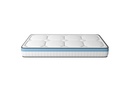 Matelas GEL en mousse à mémoire de forme MemoryTex + mousse frozen gel - 24cm d'épaisseur - 90 x 190 cm