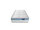 Matelas GEL en mousse à mémoire de forme MemoryTex + mousse frozen gel - 24cm d'épaisseur - 90 x 190 cm