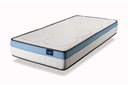 Matelas GEL en mousse à mémoire de forme MemoryTex + mousse frozen gel - 24cm d'épaisseur - 90 x 190 cm