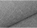 Canapé convertible ALYCE système couchage express 3 places en tissu - Gris clair - 140 cm