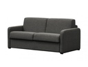 Canapé convertibleALYCE  système couchage express 3 places en tissu - Gris foncé - 160 cm