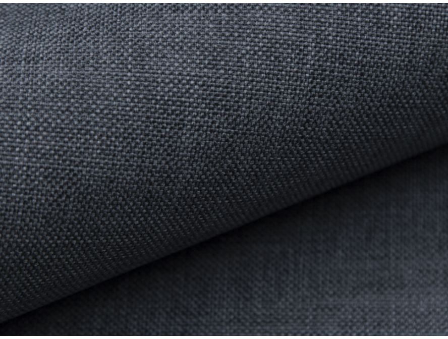 Canapé convertible ALYCE  système couchage express 3 places en tissu - Bleu foncé - 160 cm