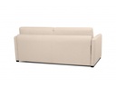 Canapé convertible ALYCE  système couchage express 3 places en tissu - Beige - 160 cm