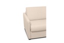 Canapé convertible ALYCE  système couchage express 3 places en tissu - Beige - 160 cm