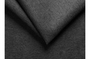 Canapé d'angle XXL BELAGIA 4 places en tissu - Gris foncé - Angle Droit