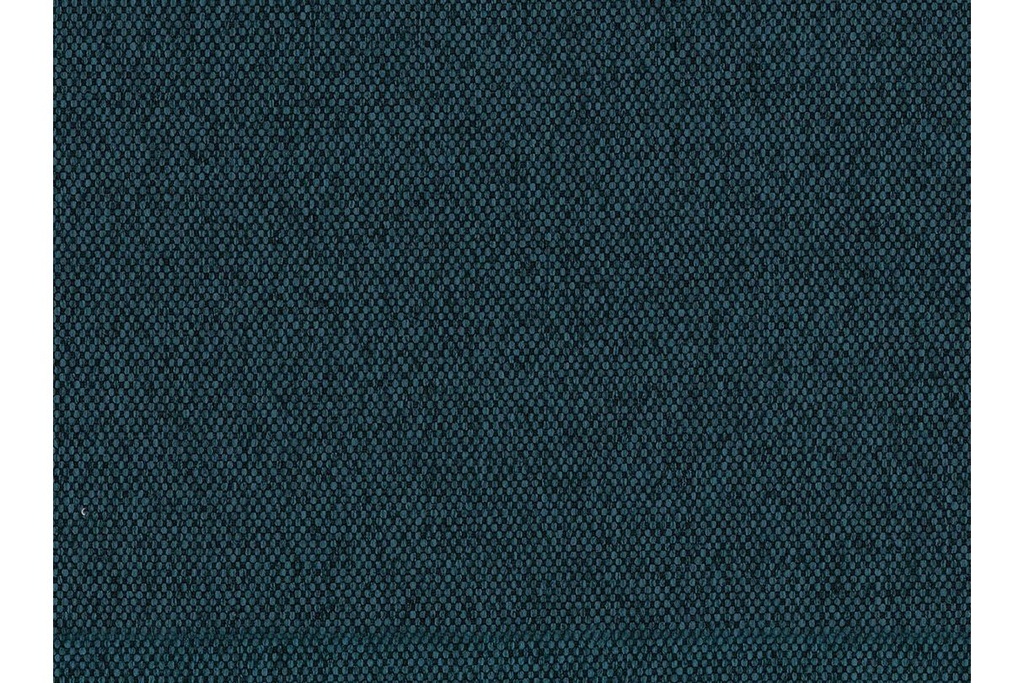 Canapé d'angle XXL BELAGIA 4 places en tissu - Bleu pétrole - Angle Gauche