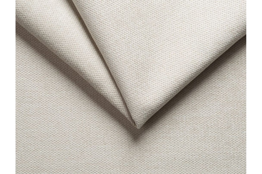 Canapé d'angle XXL BELAGIA  4 places en tissu - Beige - Angle Droit