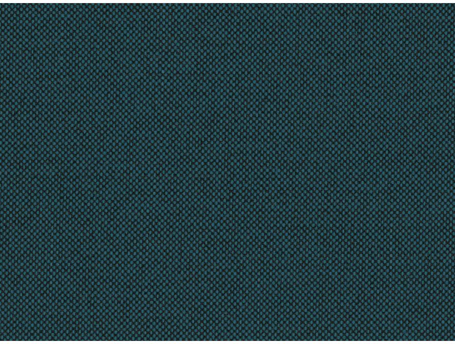 Canapé d'angle convertible RIO 5 places avec coffre de rangement en tissu - Bleu canard - Angle Gauche