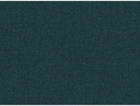 Canapé d'angle convertible RIO 5 places avec coffre de rangement en tissu - Bleu canard - Angle Gauche
