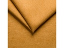 Canapé d'angle convertible RIO 5 places avec coffre de rangement en tissu - Jaune ocre - Angle Gauche