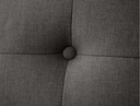 Canapé d'angle convertible réversible MARIVO en tissu - Gris foncé