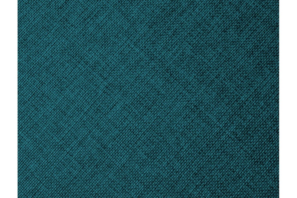 Canapé d'angle convertible réversible MARIVO en tissu - Bleu pétrole