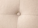 Canapé d'angle convertible réversible MARIVO  en tissu - Beige
