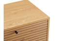 Meuble TV BRODI120cm en bois et pieds noirs - Bois
