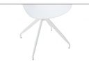 Chaise pivotante OWEN en polypropylène - Blan