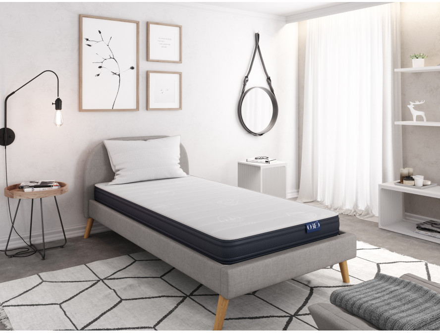 Matelas Flirt en mousse à mémoire de forme MemoryTex - 16cm d'épaisseur - 90 x 190 cm