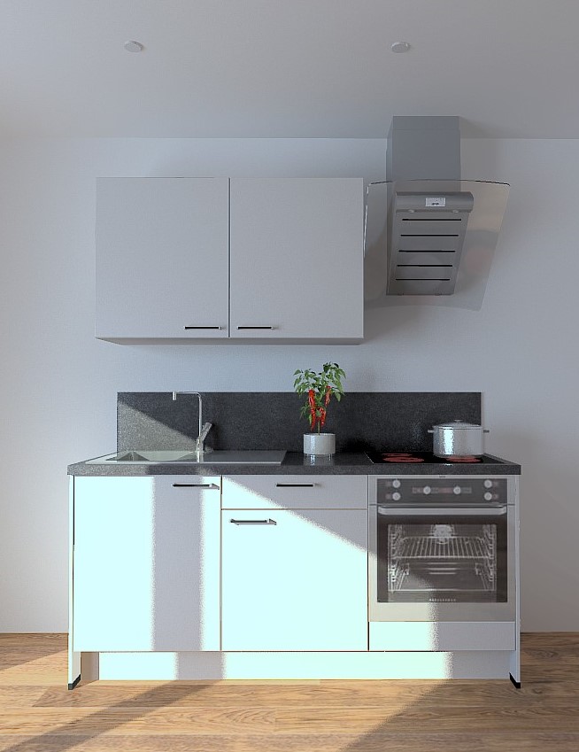 Cuisine 1,80 m avec électroménager