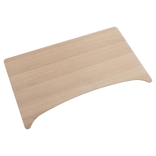 [0000091682] Lot de 2 rallonges de table ASTON  Chêne huilé Pigmenté blanc