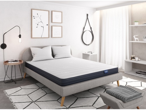 [MFIRST140190C] Matelas Flirt en mousse à mémoire de forme MemoryTex - 16cm d'épaisseur - 140 x 190 cm