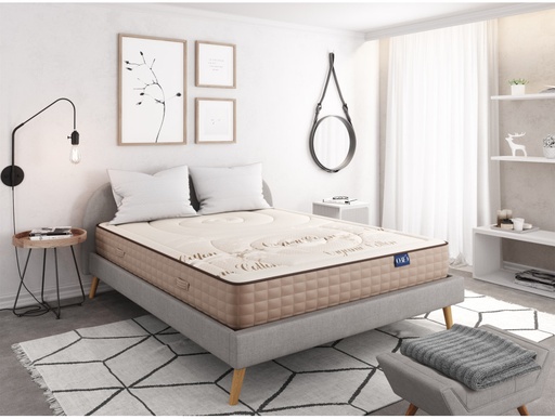 [GREEN160200C] Matelas GREEK en mousse visco Soja 24 cm d'épaisseur - 160 x 200 cm